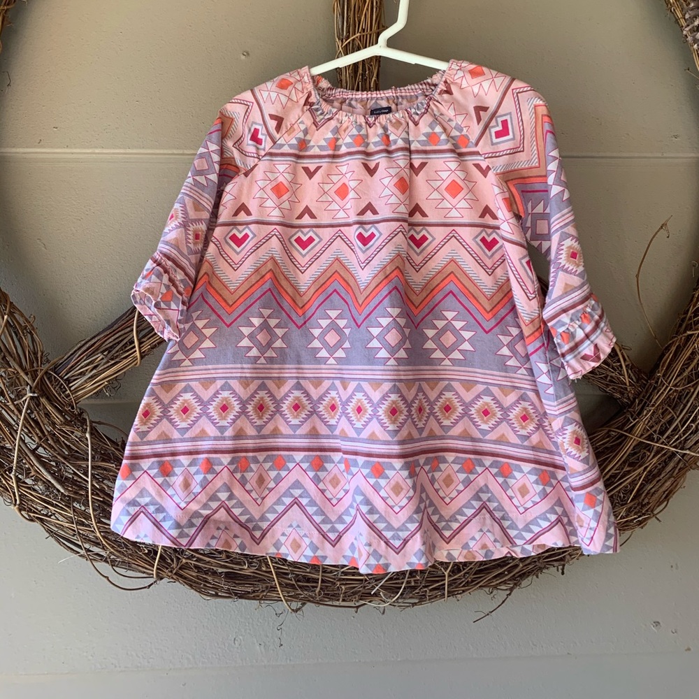 BabyGap Aztec  printed dress 12-18